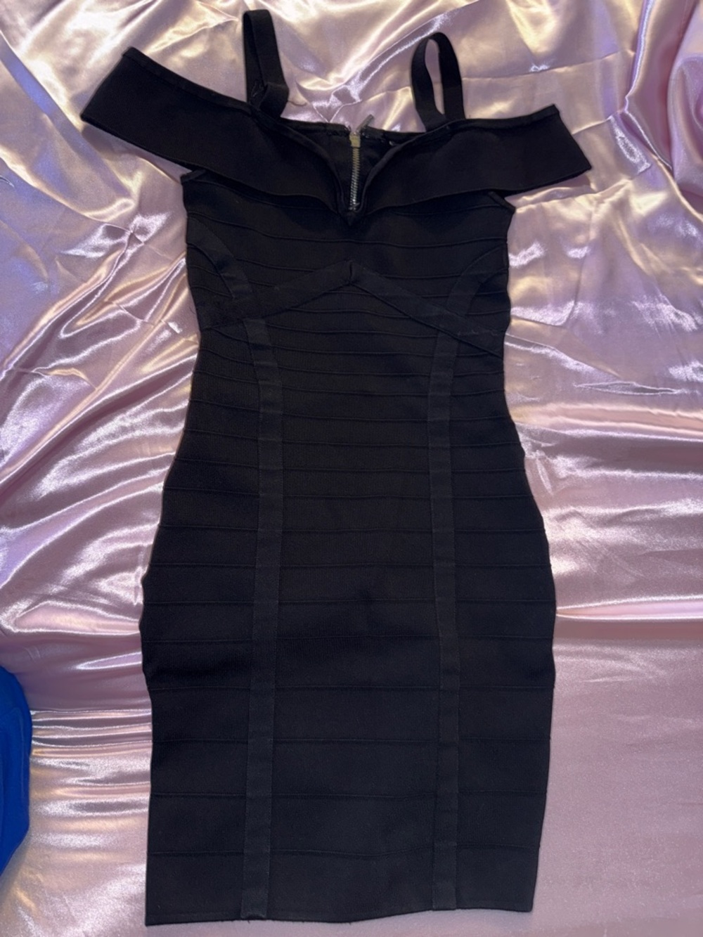 Guess (S) Black Bandage Cocktail Dress